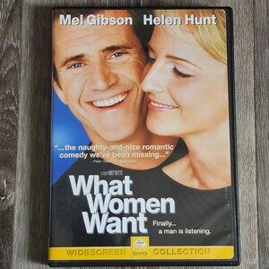 What Women Want DVD 2000 Paramount Mel Gibson Helen Hunt